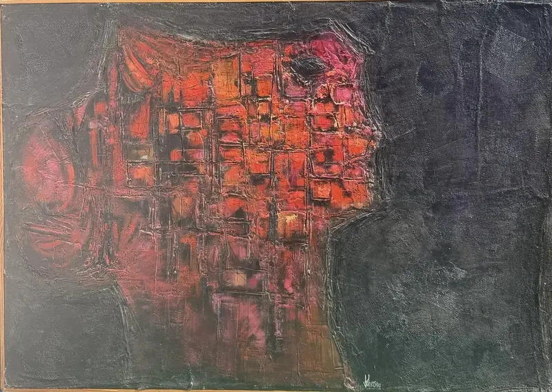 Red Face Person, Vorderseite