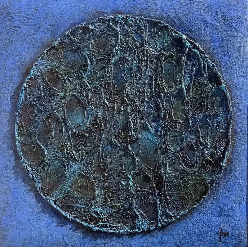 Super Blue Circle Earth, Vorderseite